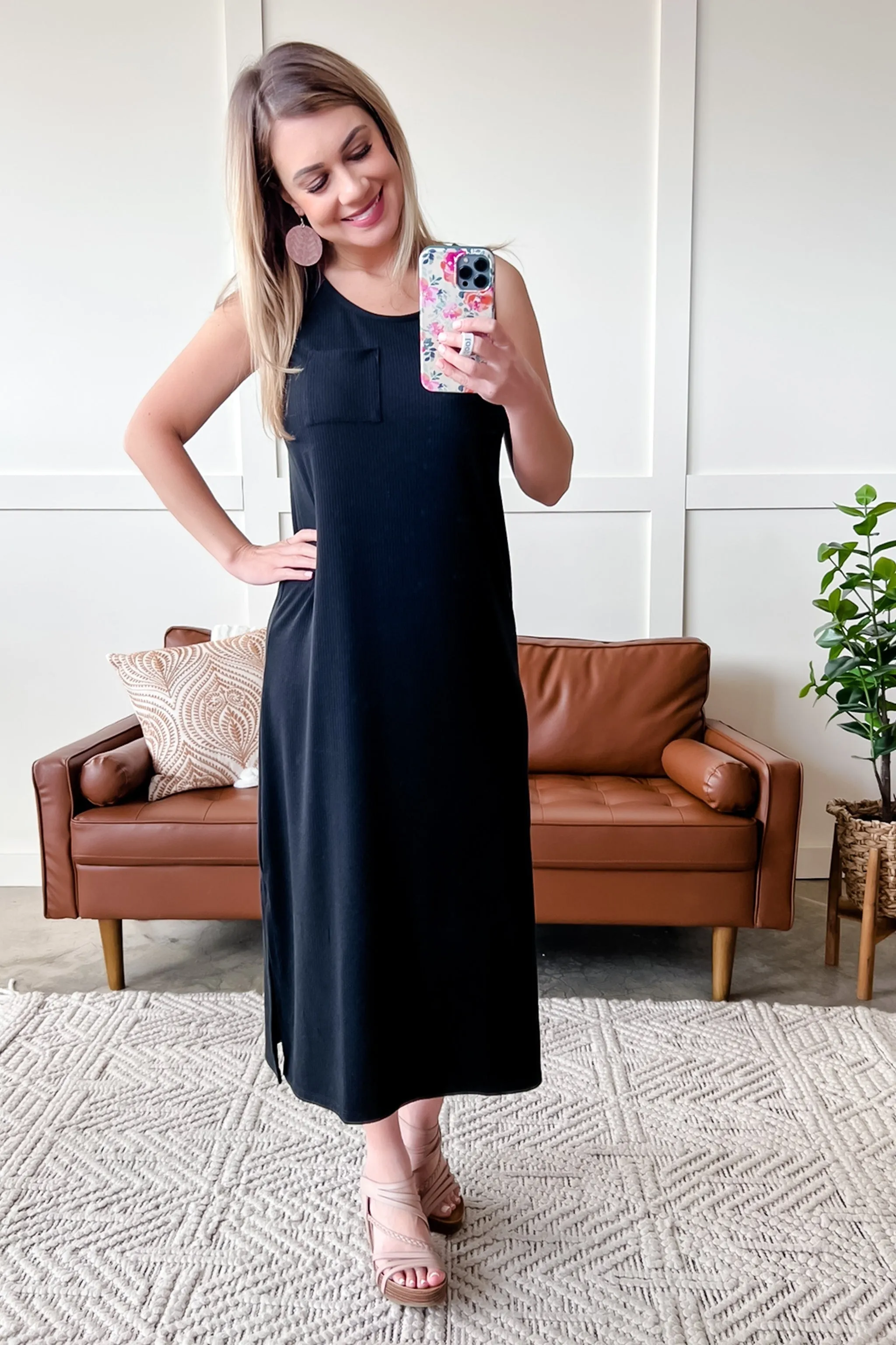 Longing for You Midi Dress in Oatmeal