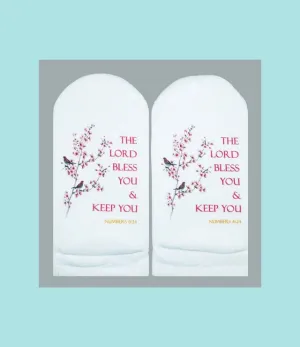 Lord Bless You Numbers 6:24 Socks