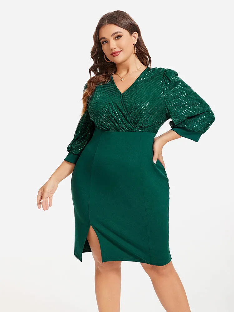 Lucia – Women’s Lantern Sleeve Dress