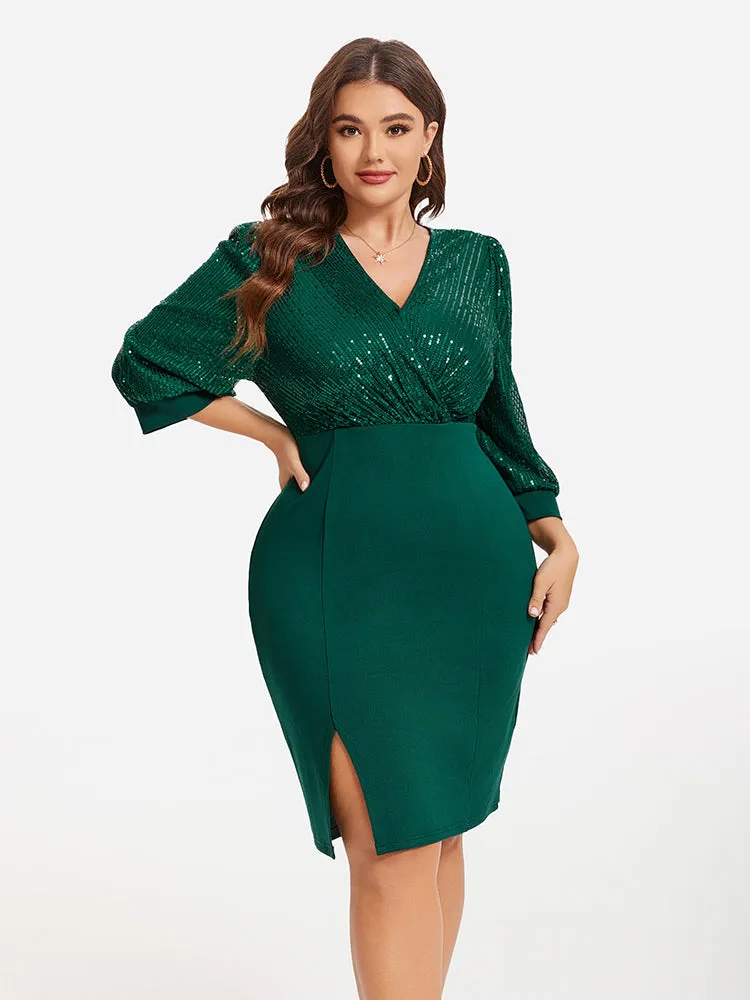Lucia – Women’s Lantern Sleeve Dress