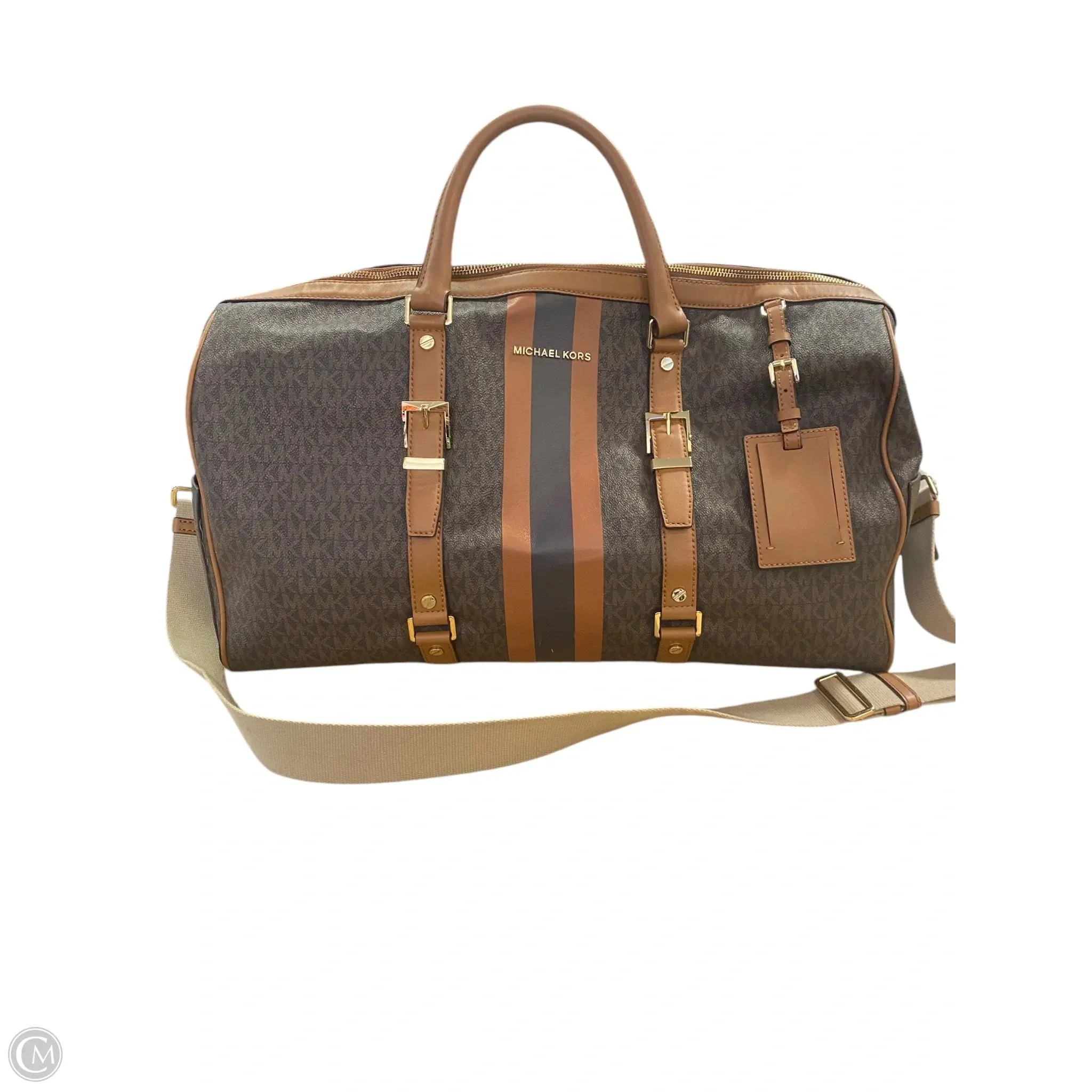 Luggage Designer By Michael Kors, Size: Large