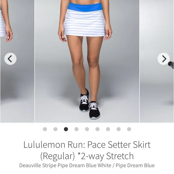 lululemon athletica Pace Setter Skirt
