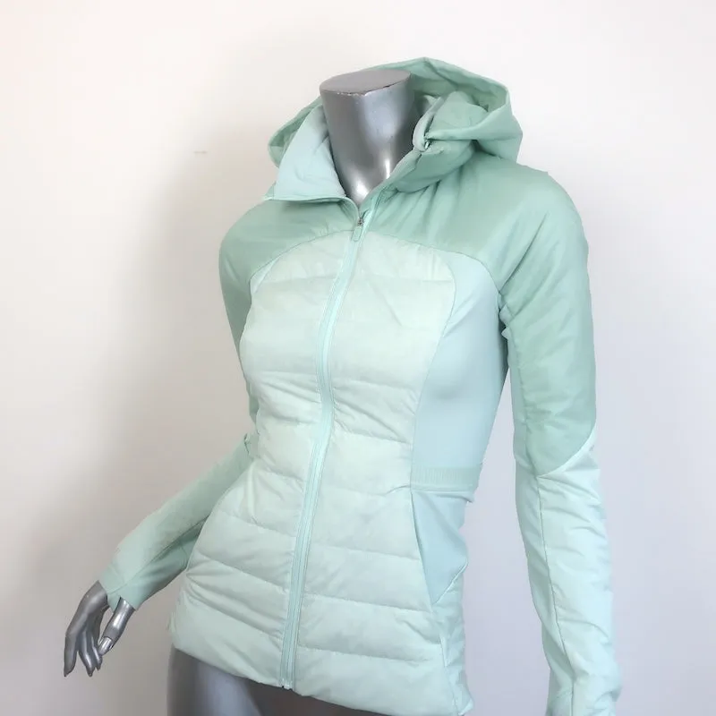 Lululemon Down for It All Puffer Jacket Delicate Mint Size 2