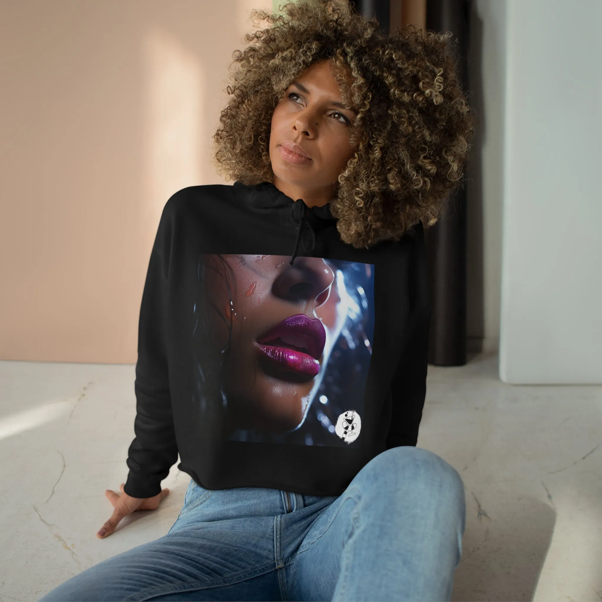 LUSH LEMUR | Anita Crop Hoodie