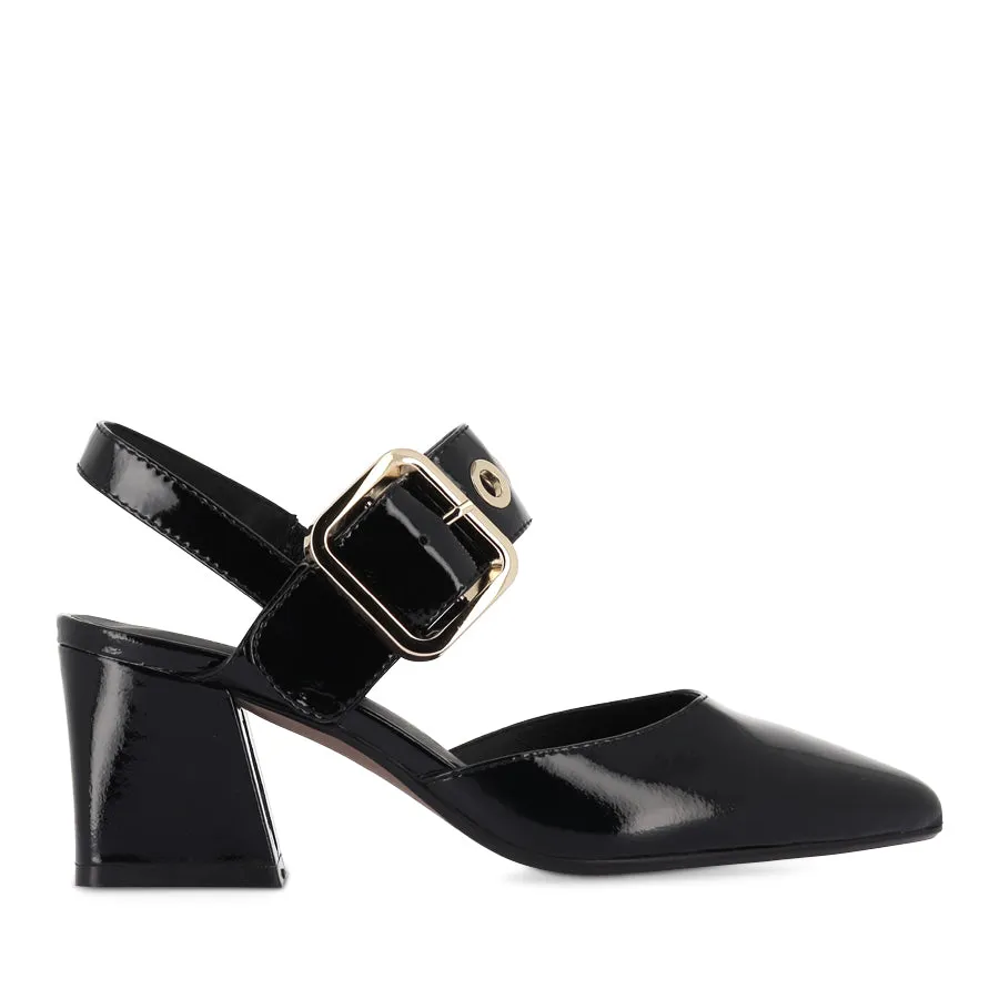 MAGALY - BLACK PATENT LEATHER
