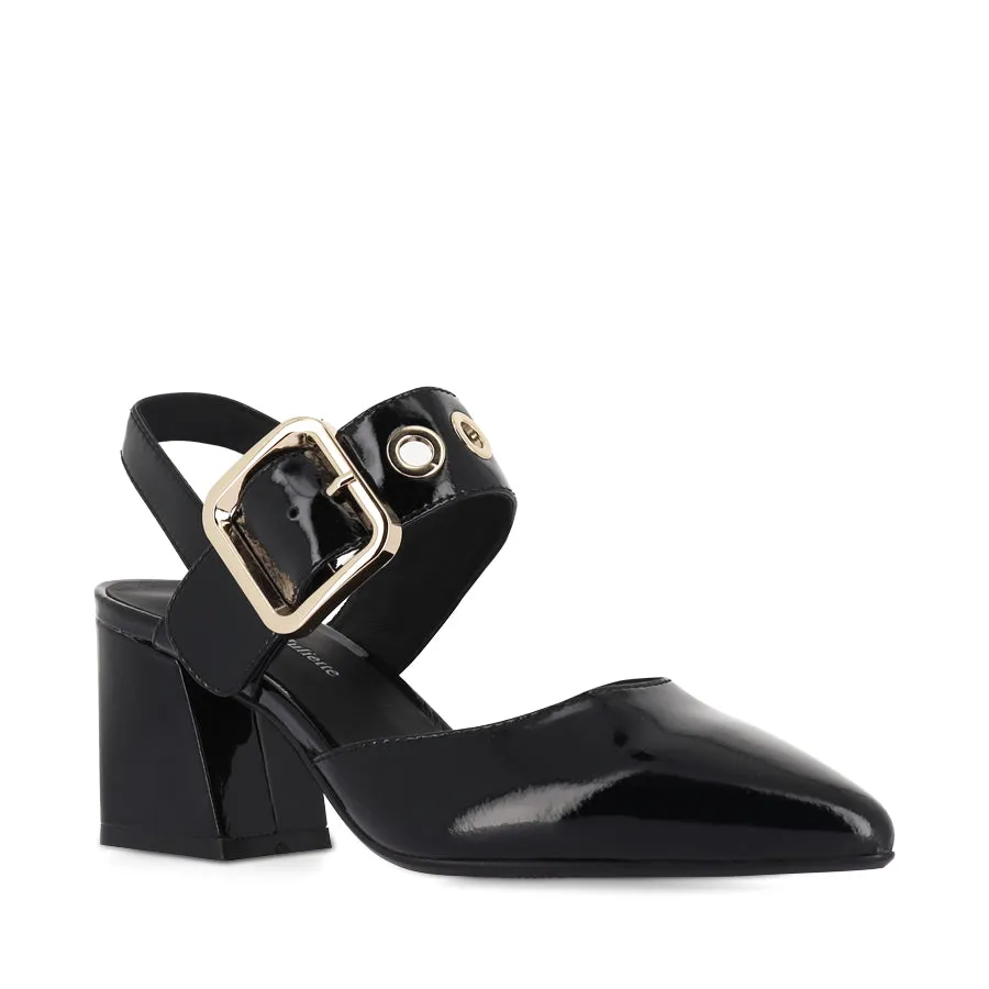 MAGALY - BLACK PATENT LEATHER