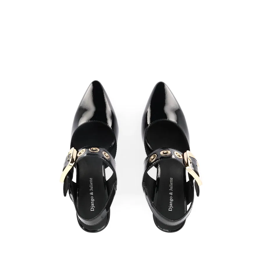 MAGALY - BLACK PATENT LEATHER