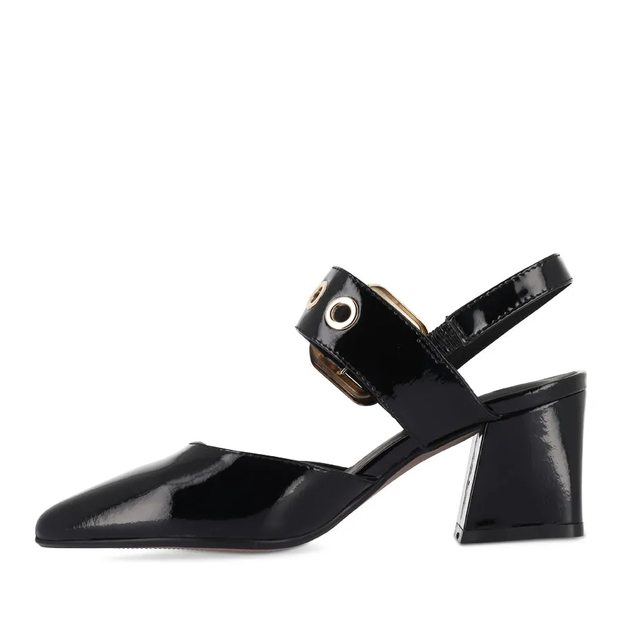 MAGALY - BLACK PATENT LEATHER