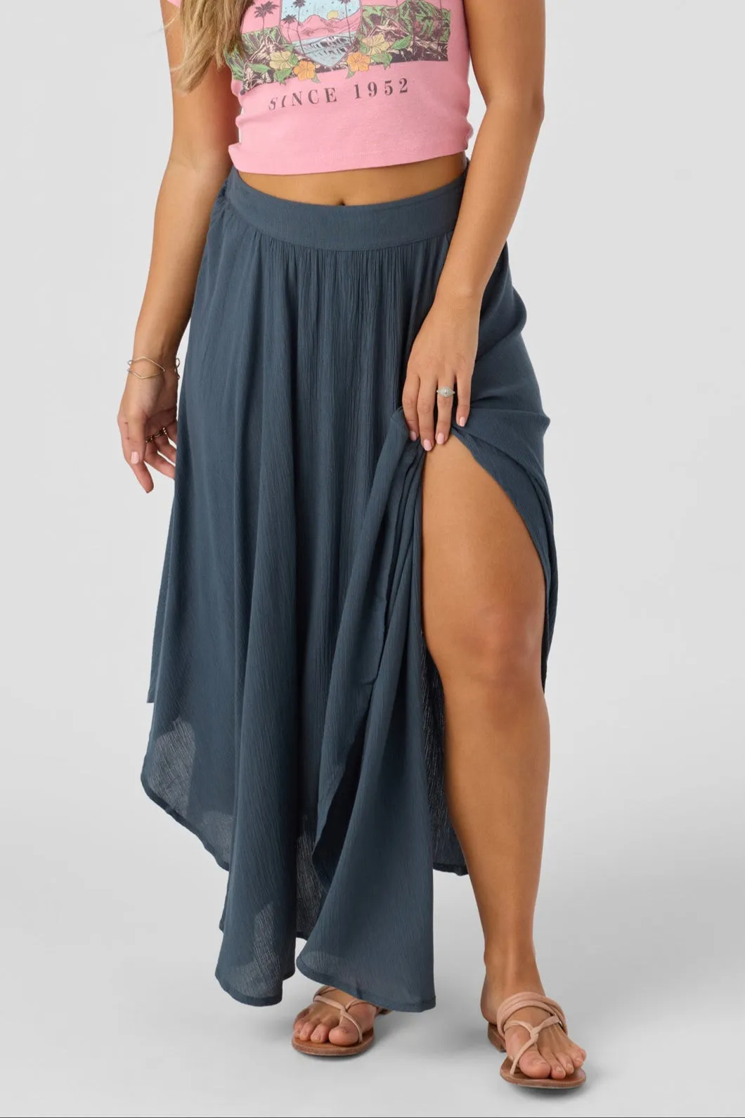 Marnie Solid Maxi Skirt