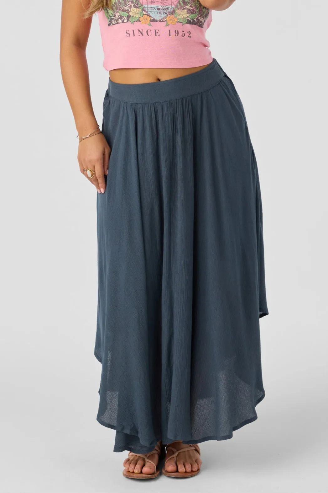 Marnie Solid Maxi Skirt