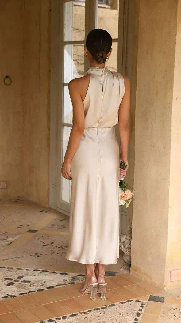 May® | Shiny Maxi Dress