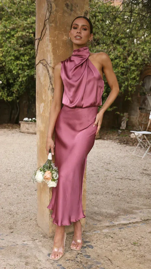 May® | Shiny Maxi Dress