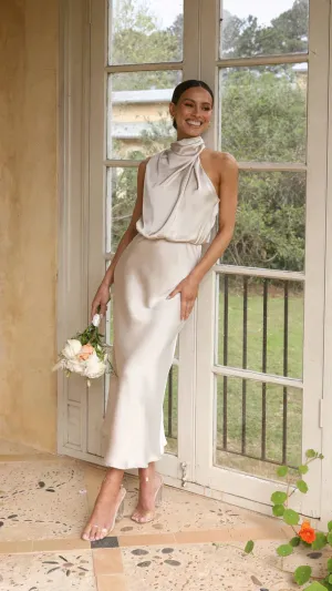 May® | Shiny Maxi Dress