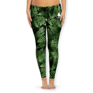 MEANINGWAVE AESTHETIC FERN Women's Tights