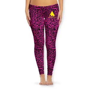Meaningwave Neon Leopard Women's Tights