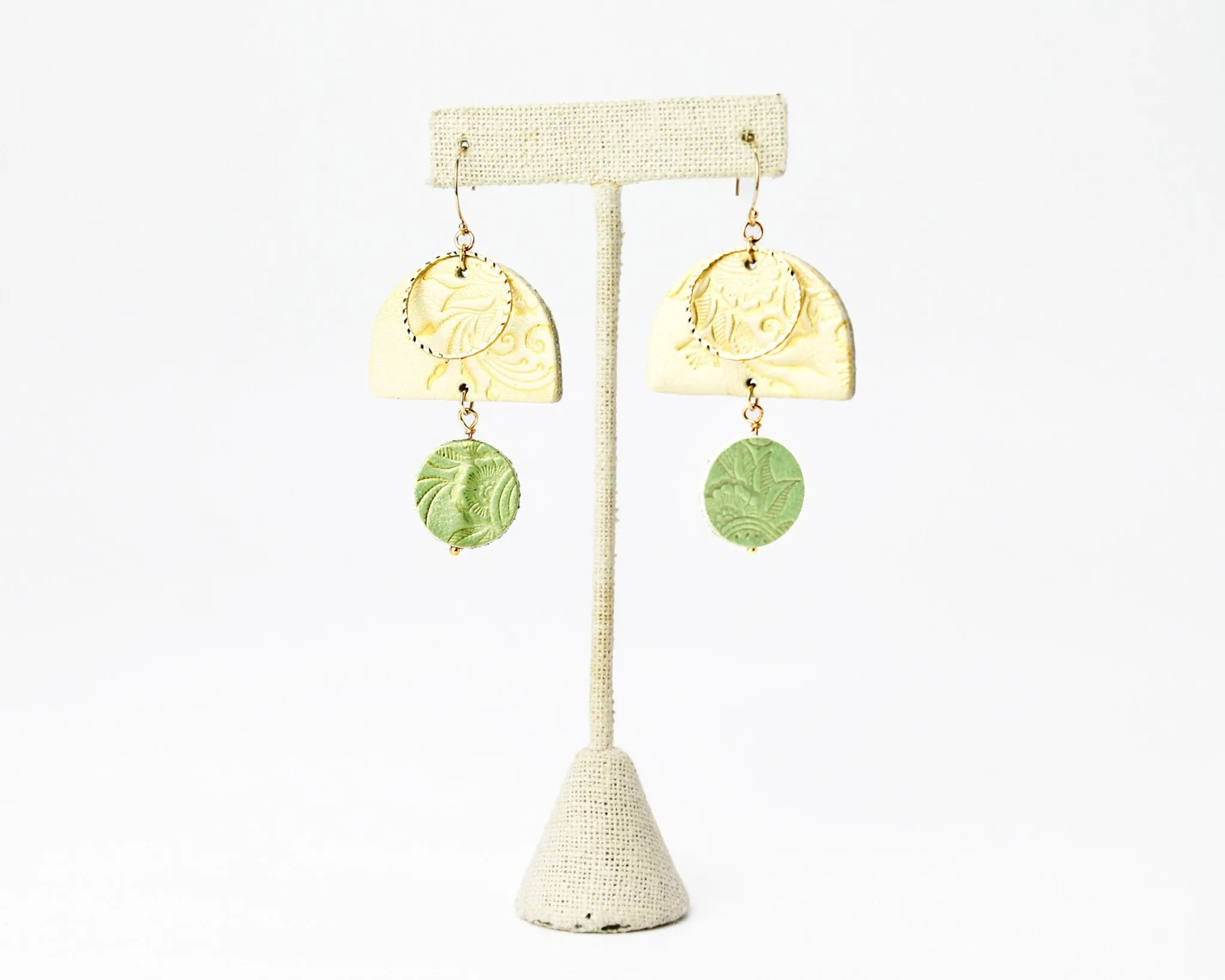 Meridian Earring / Golden Elemental