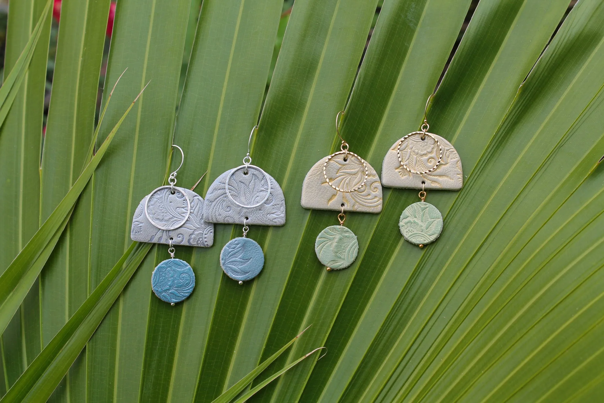 Meridian Earring / Silvery Elemental