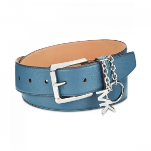 MICHAEL by Michael Kors Women's MK Logo Charm Belt