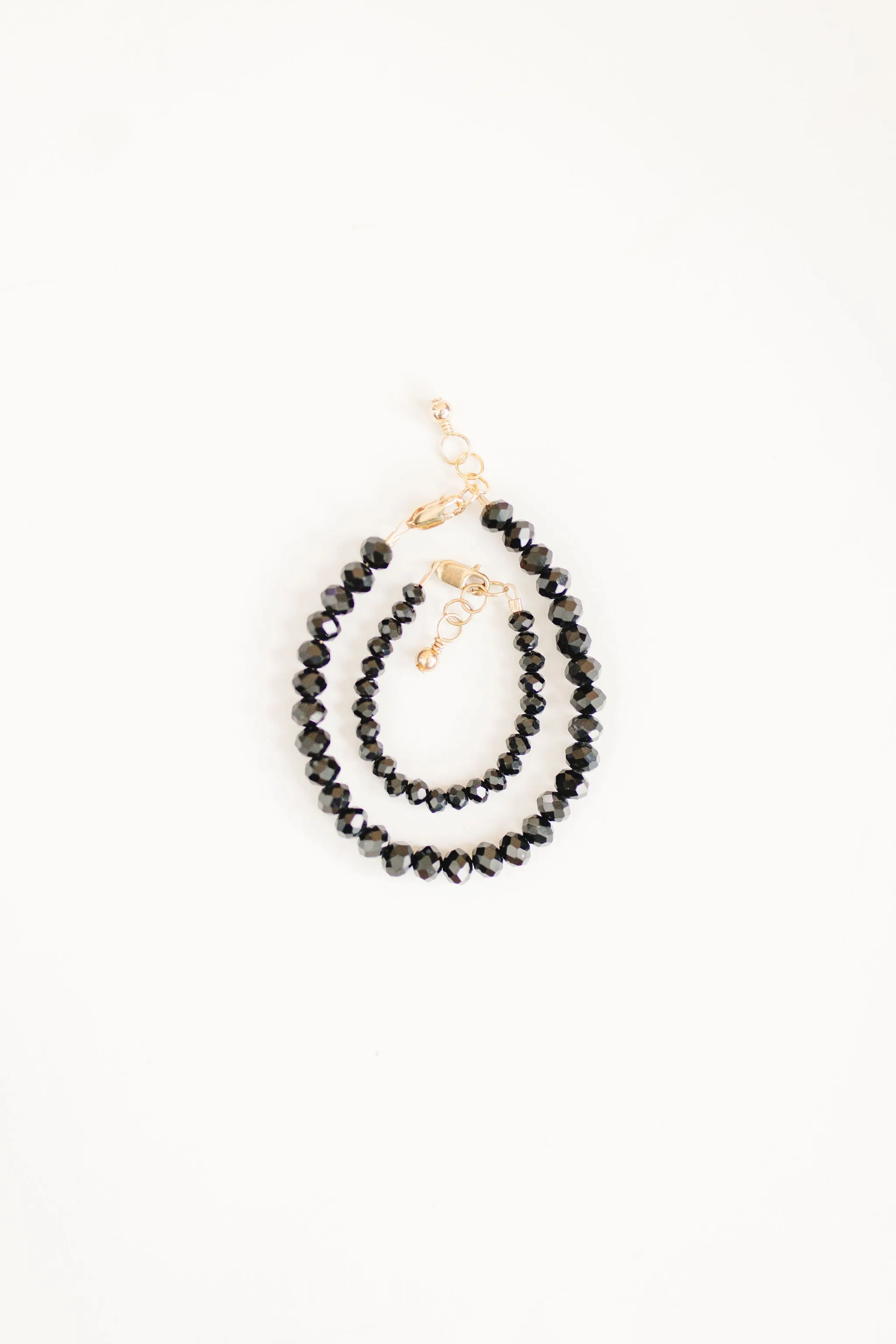 Midnight Mom   Mini Bracelet Set (4MM Beads)