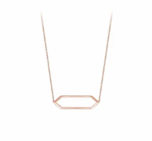 Mini Marquis Necklace | Rose Gold