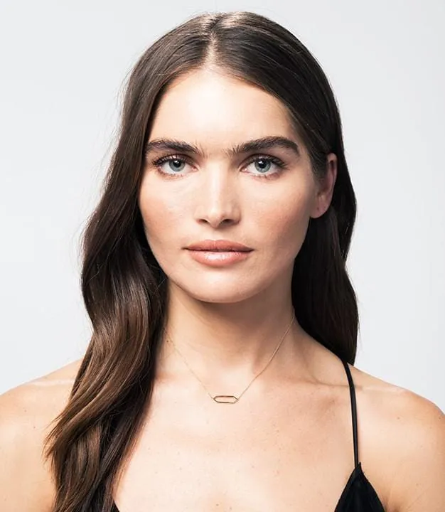 Mini Marquis Necklace | Yellow Gold