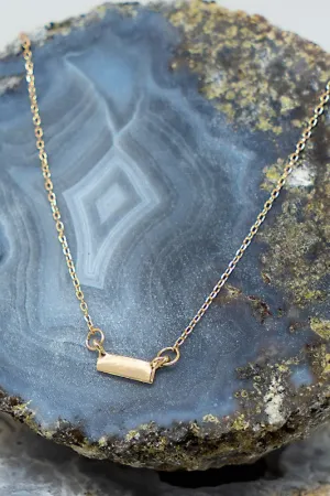 Minnie Micro Bar Necklace