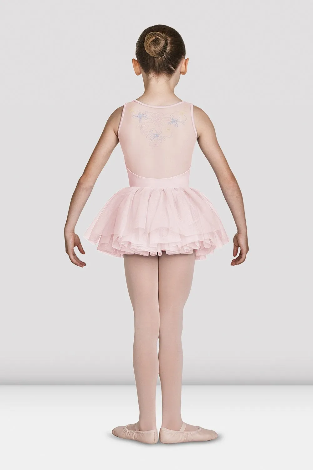 Mirella MS137C Jasmine Embroidered Tutu Skirt Girl
