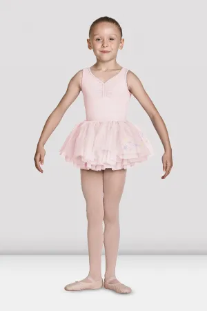 Mirella MS137C Jasmine Embroidered Tutu Skirt Girl