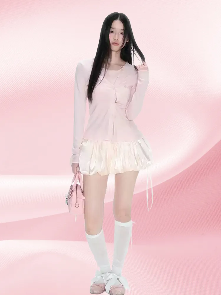Moonlit Bubble Skirt