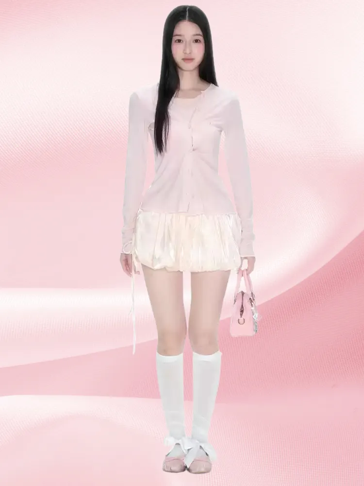 Moonlit Bubble Skirt