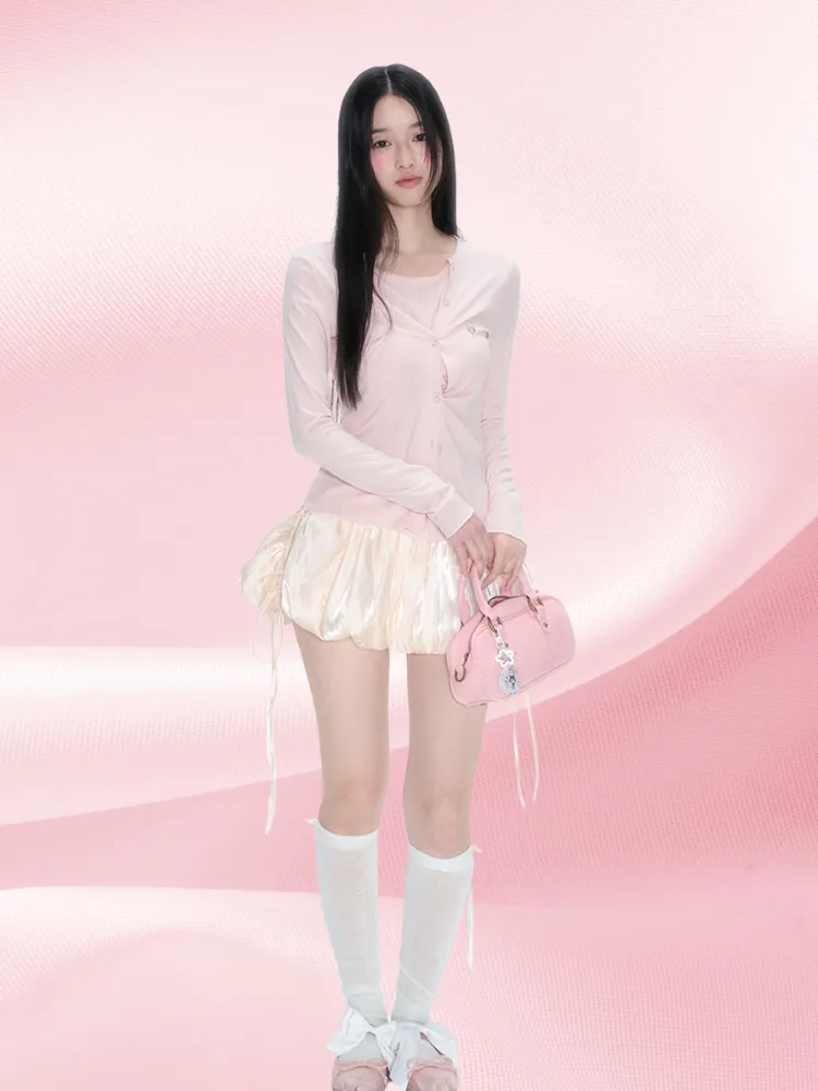 Moonlit Bubble Skirt