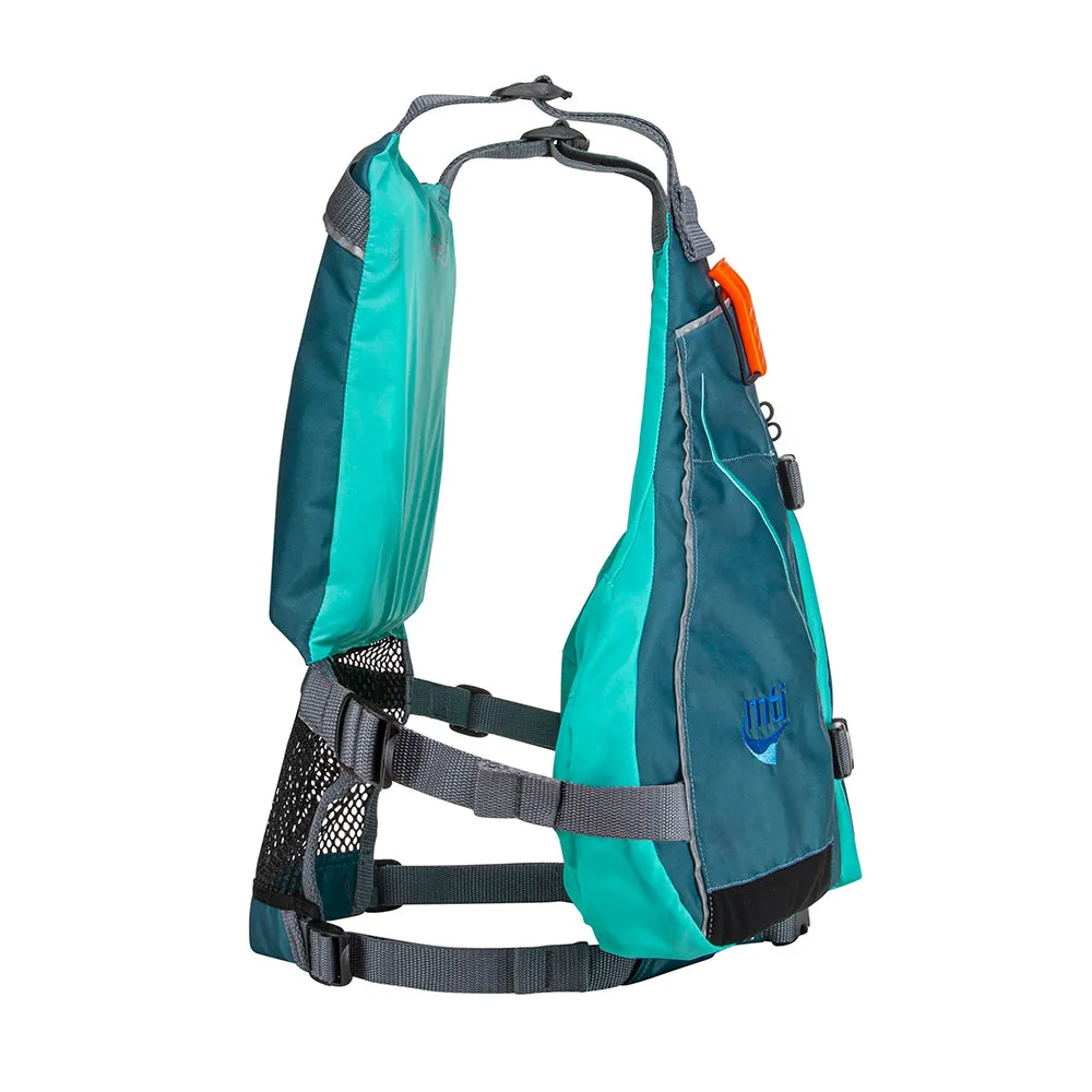 MTI Moxie Womens Life Jacket - Slate/Aqua - X-Small/Small [MV807M-XS/S-853]