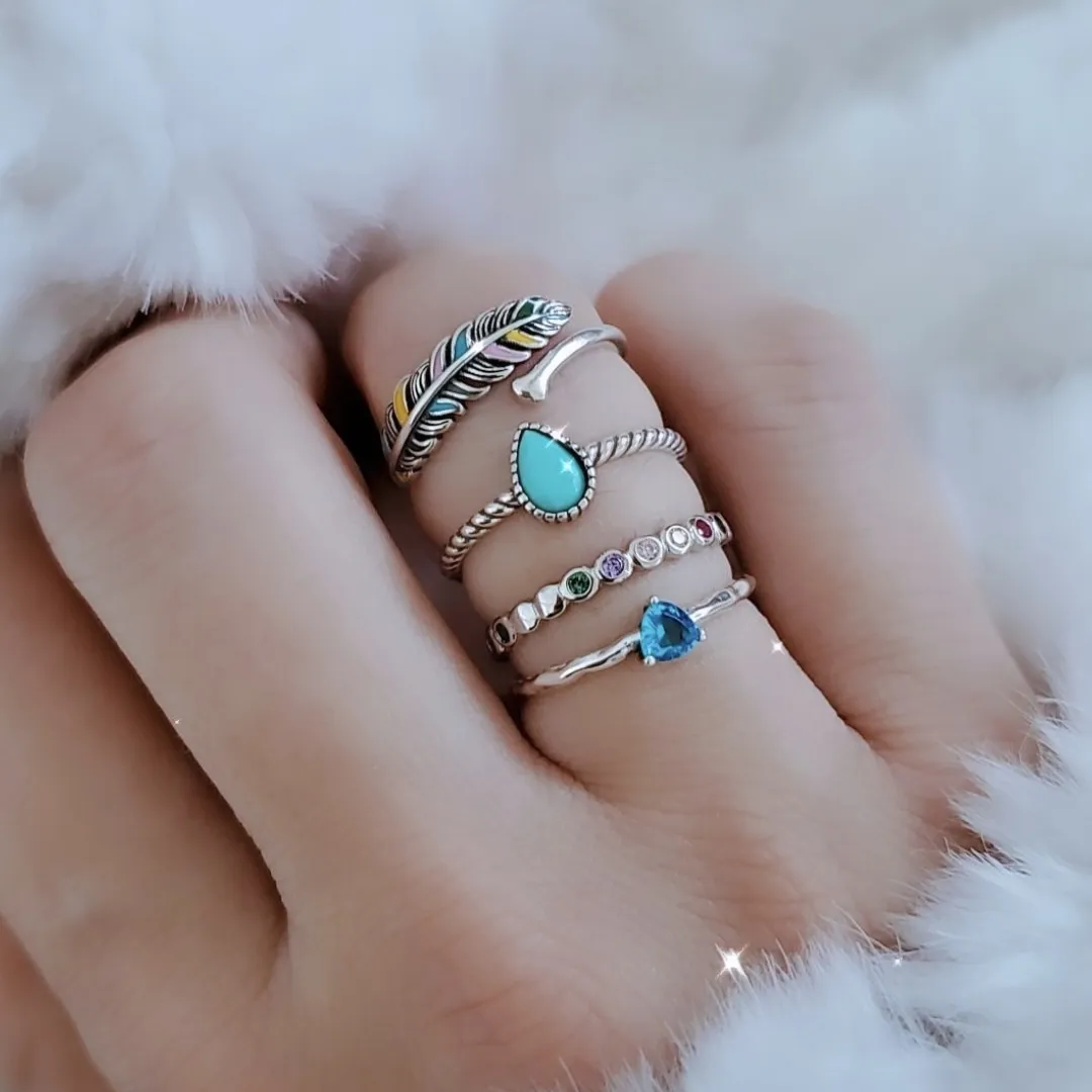 Multi Gems Ring