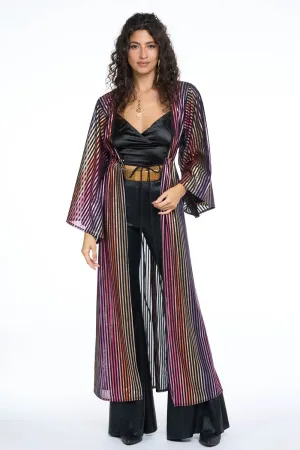 Multi Metallic Mesh Gemini Leisure Robe