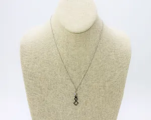Muse Necklace Rhodium