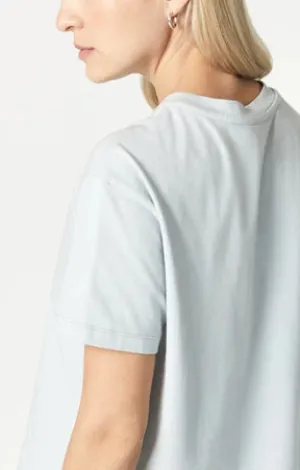 NATURAL CREW NECK TEE