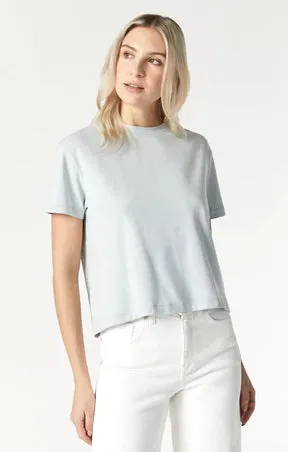 NATURAL CREW NECK TEE