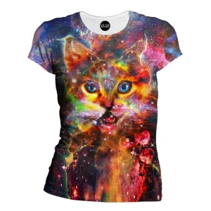 Nebula Kitty Women's T-Shirt