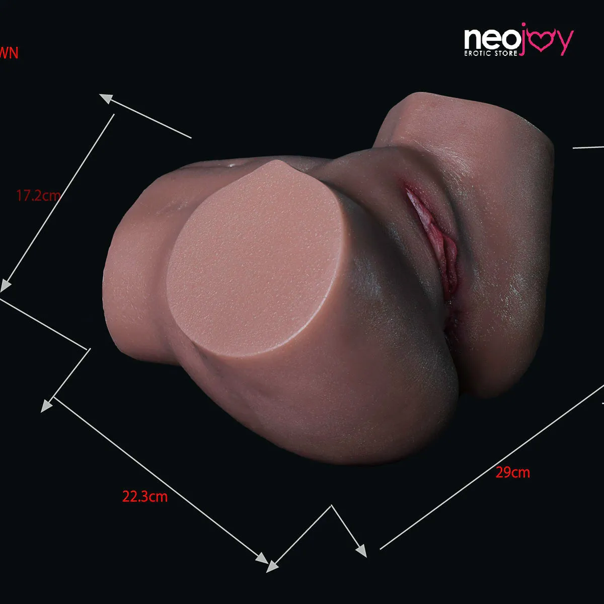 Neodoll Allure - Cute Whole Real Texture Big Butt - 5.14KG - Tan