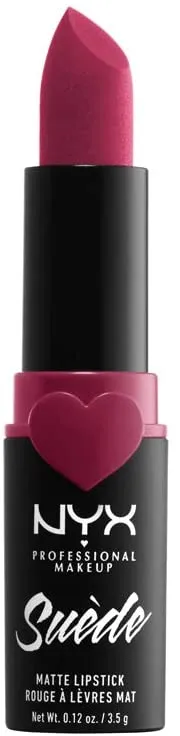 New NYX Professional Makeup Suede Matte Lipstick, Cherry Skies