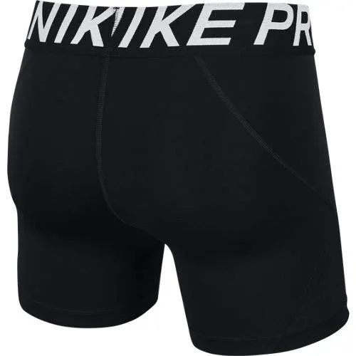 Nike Womens Pro 5 Training Shorts (Medium) Black/White