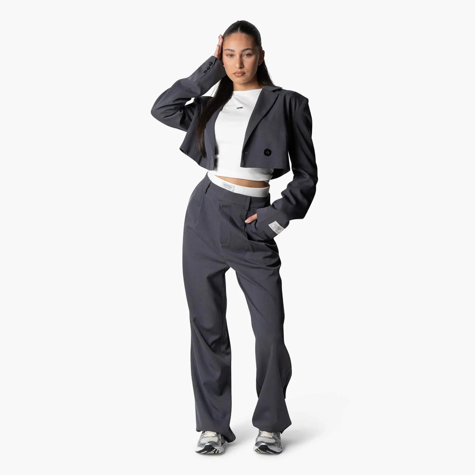 NINA STRAIGHT PANTALON | GREY