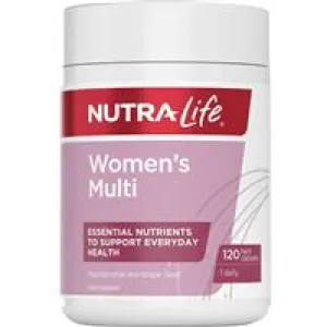 Nutra-Life Womens Multivitamin One-A-Day 120caps