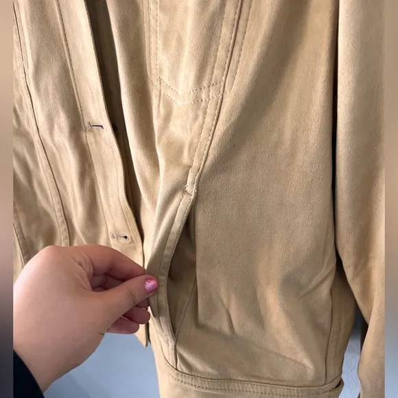 NWOT Tommy Bahama Women's Faux Suede Jacket in Size L