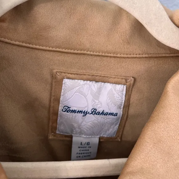 NWOT Tommy Bahama Women's Faux Suede Jacket in Size L