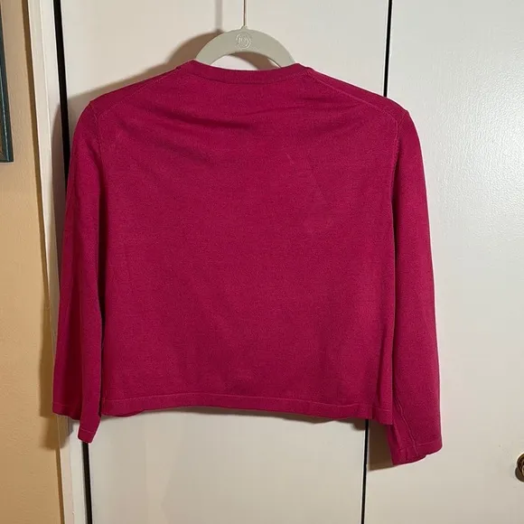 NWT Hobbs London Pink Women's cardigan Shrug size XL