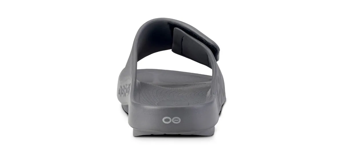 OOFOS Women's OOahh Sport Flex Slide - Slate