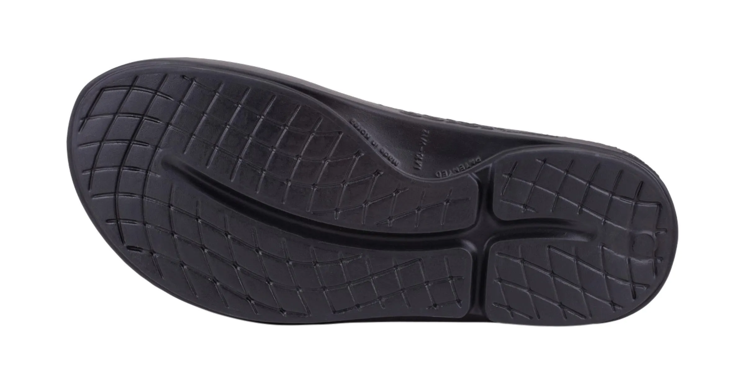 OOFOS Women's OOahh Sport Slide - Black Matte
