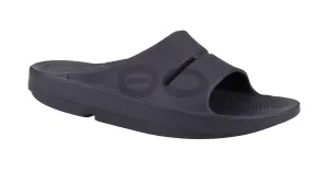 OOFOS Women's OOahh Sport Slide - Black Matte