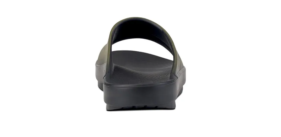 OOFOS Women's OOahh Sport Slide Sandal - Tactical Green